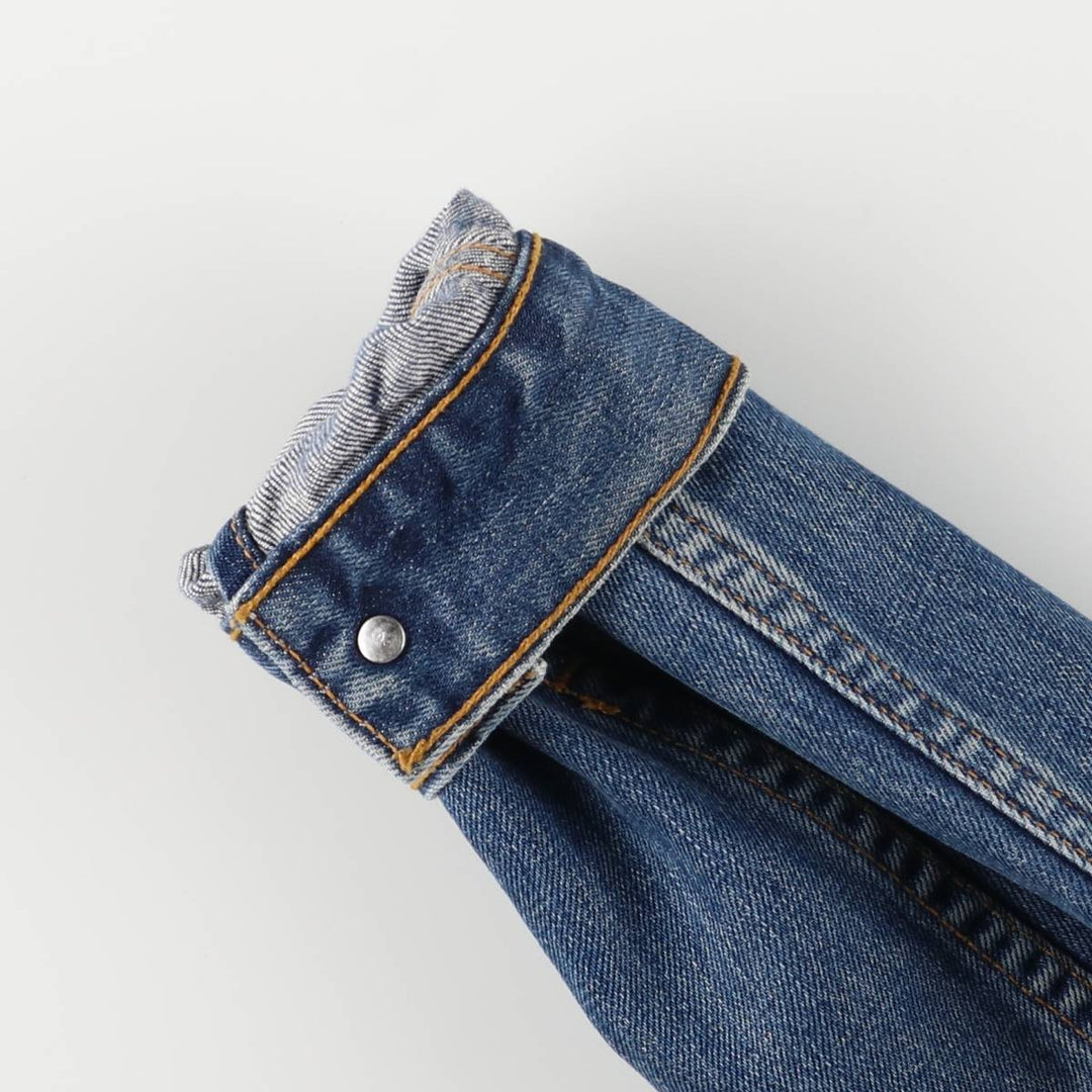 Levi's 70500-04 Euro Model Denim Jacket, Men's Size L cotton blue type Vintage Second Hand