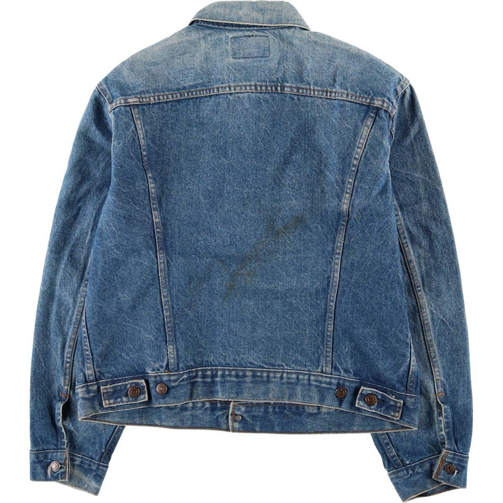 Vintage 1990'S Levi's 70500-0217 denim jacket, made in the USA, size L. cotton blue type Vintage Second Hand