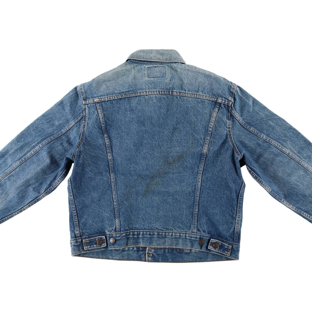 Vintage 1990'S Levi's 70500-0217 denim jacket, made in the USA, size L. cotton blue type Vintage Second Hand