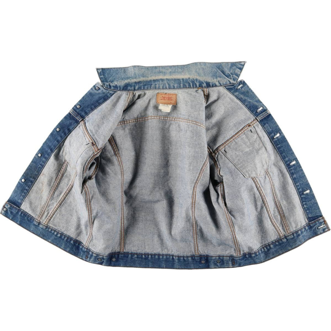 Vintage 1990'S Levi's 70500-0217 denim jacket, made in the USA, size L. cotton blue type Vintage Second Hand