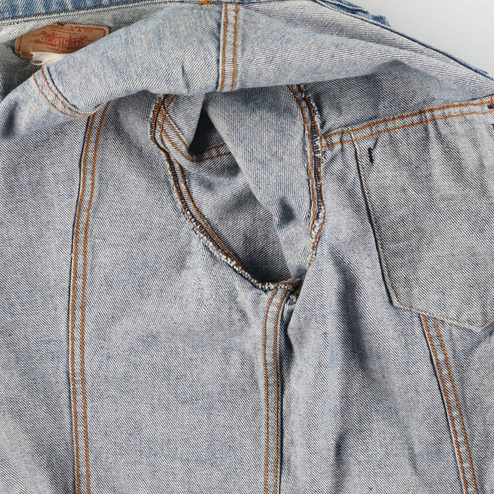 Vintage 1990'S Levi's 70500-0217 denim jacket, made in the USA, size L. cotton blue type Vintage Second Hand