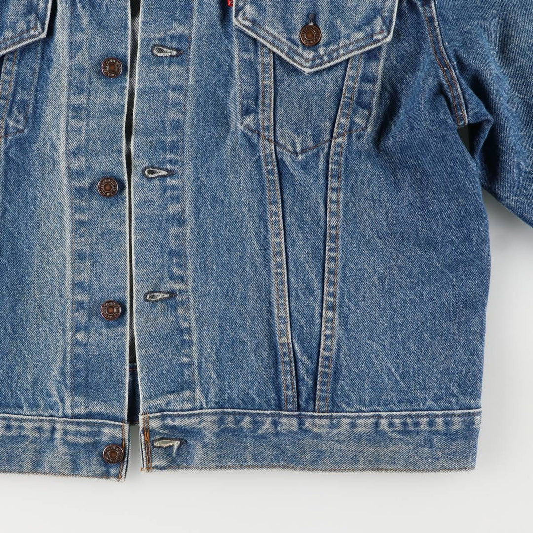 Vintage 1990'S Levi's 70500-0217 denim jacket, made in the USA, size L. cotton blue type Vintage Second Hand