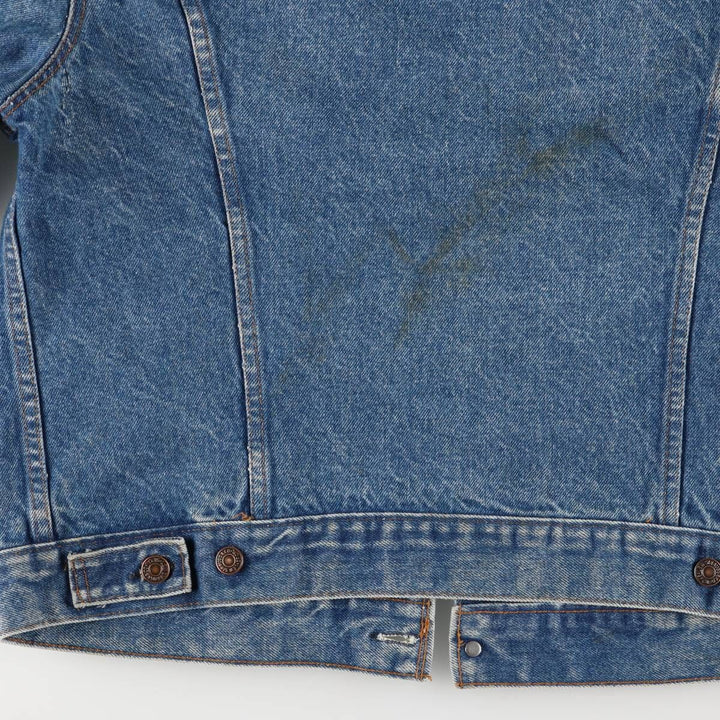 Vintage 1990'S Levi's 70500-0217 denim jacket, made in the USA, size L. cotton blue type Vintage Second Hand
