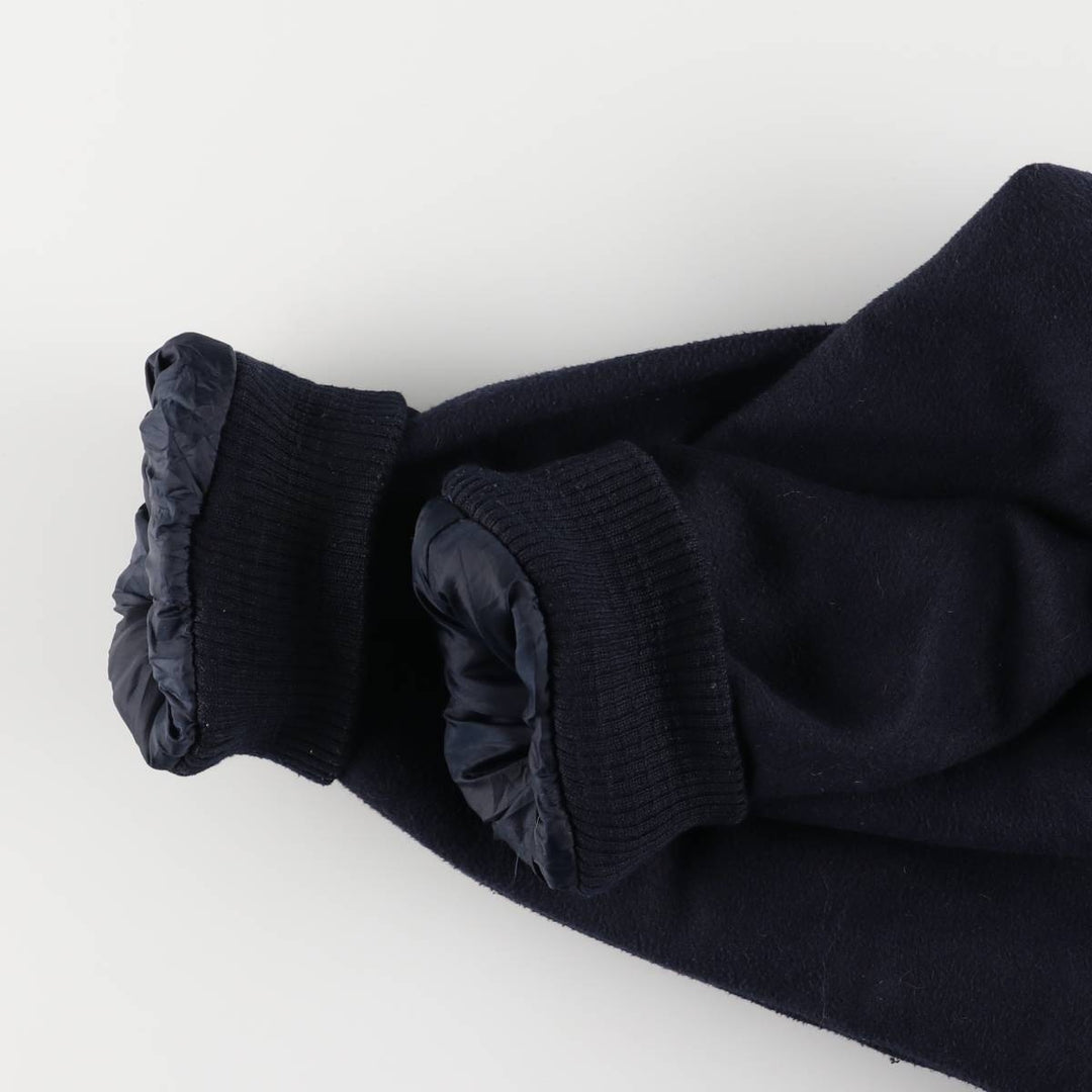 NFL New York Giants Padded Varsity Jacket, Men's Size L polyester navy blue type Vintage Second Hand