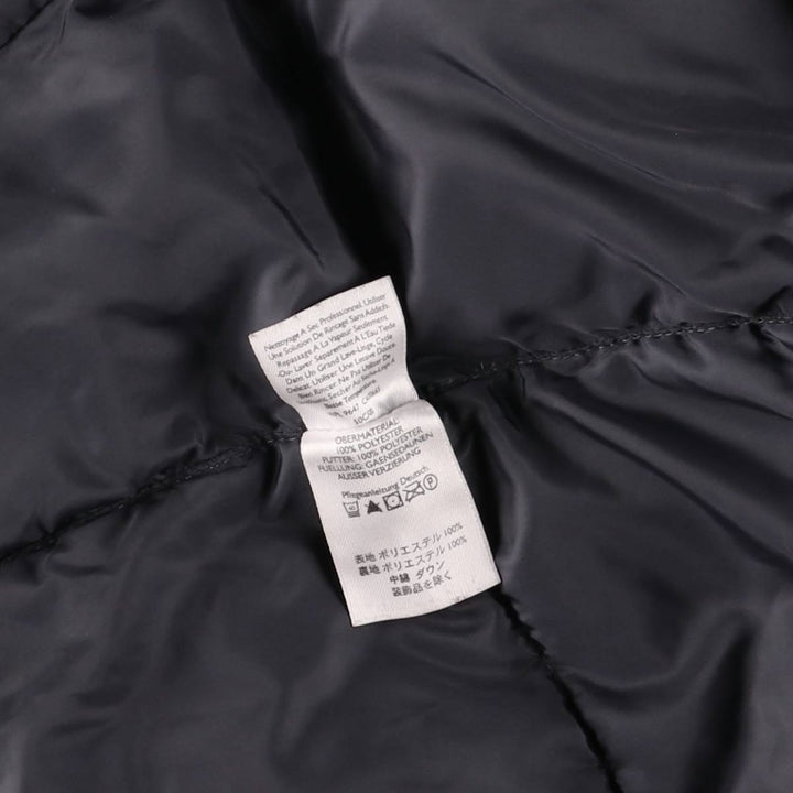 Eddie Bauer Goose Down Vest, Men's Size Small polyester black type Vintage Second Hand