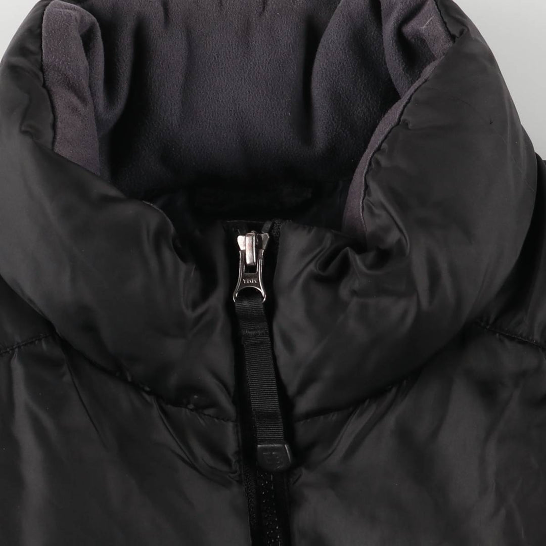 Eddie Bauer Goose Down Vest, Men's Size Small polyester black type Vintage Second Hand