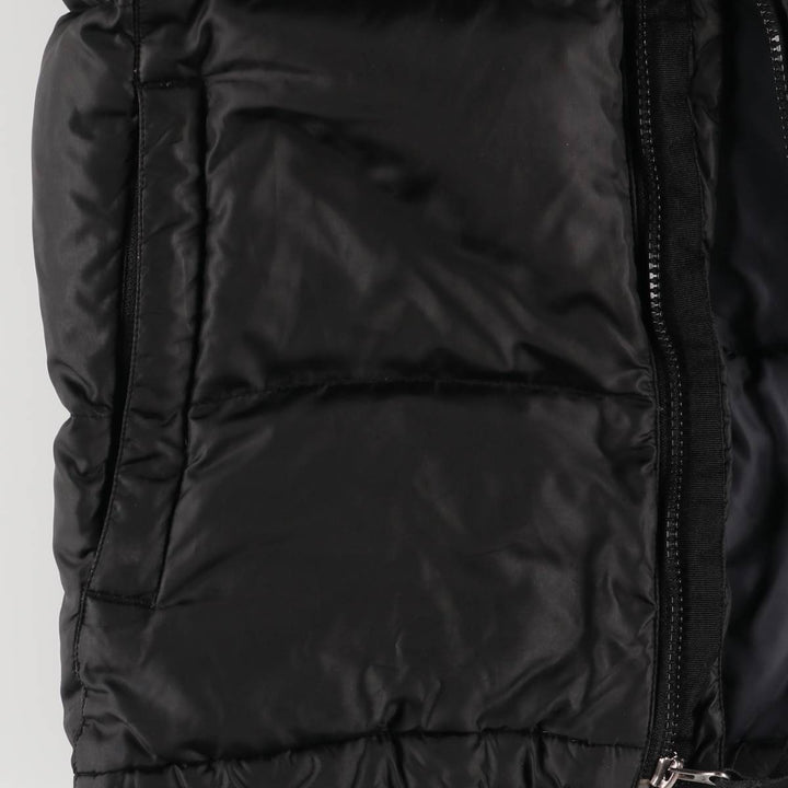 Eddie Bauer Goose Down Vest, Men's Size Small polyester black type Vintage Second Hand