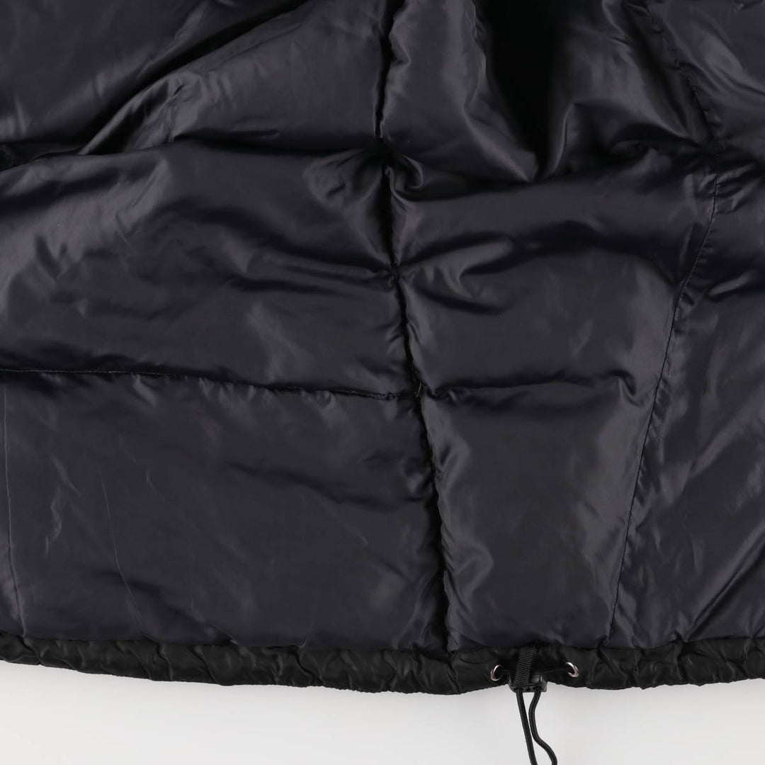 Eddie Bauer Goose Down Vest, Men's Size Small polyester black type Vintage Second Hand