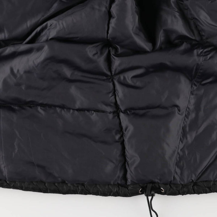 Eddie Bauer Goose Down Vest, Men's Size Small polyester black type Vintage Second Hand