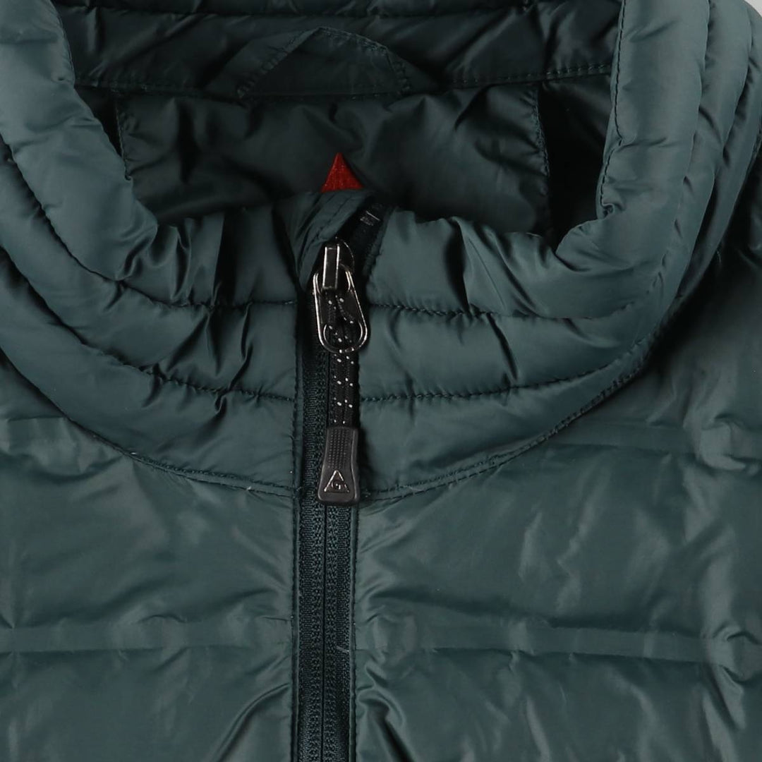 Gerry 650 Fill Power Down Jacket, Men's XL Nylon Green type dark green Vintage Second Hand