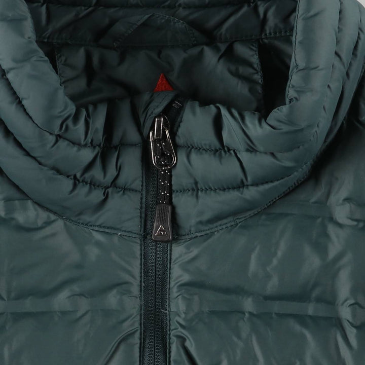 Gerry 650 Fill Power Down Jacket, Men's XL Nylon Green type dark green Vintage Second Hand