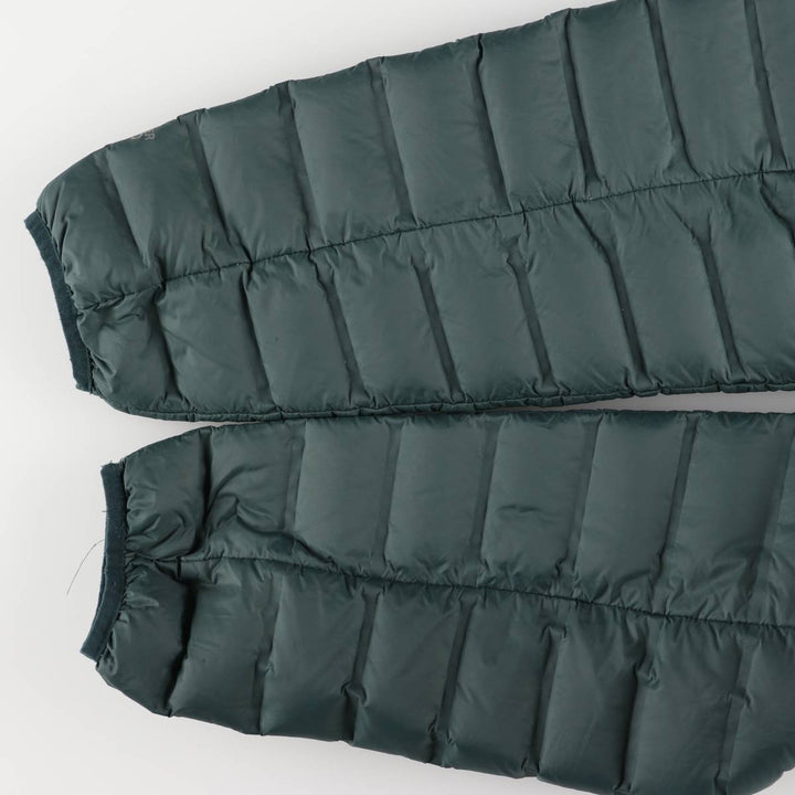 Gerry 650 Fill Power Down Jacket, Men's XL Nylon Green type dark green Vintage Second Hand
