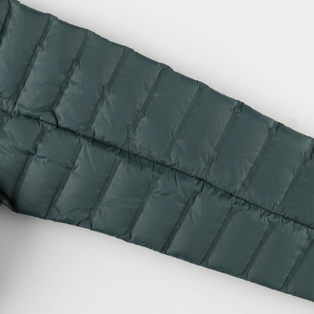 Gerry 650 Fill Power Down Jacket, Men's XL Nylon Green type dark green Vintage Second Hand