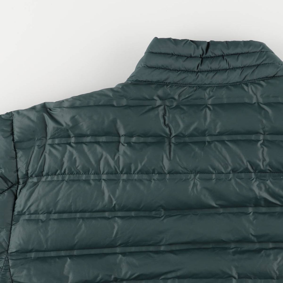 Gerry 650 Fill Power Down Jacket, Men's XL Nylon Green type dark green Vintage Second Hand