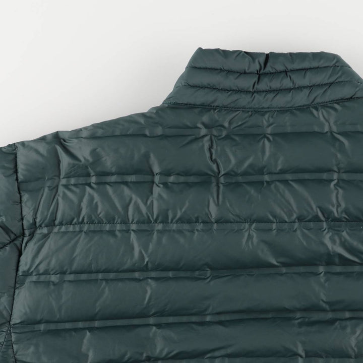 Gerry 650 Fill Power Down Jacket, Men's XL Nylon Green type dark green Vintage Second Hand