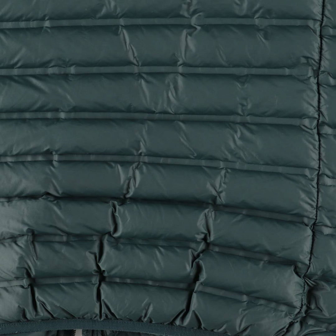 Gerry 650 Fill Power Down Jacket, Men's XL Nylon Green type dark green Vintage Second Hand