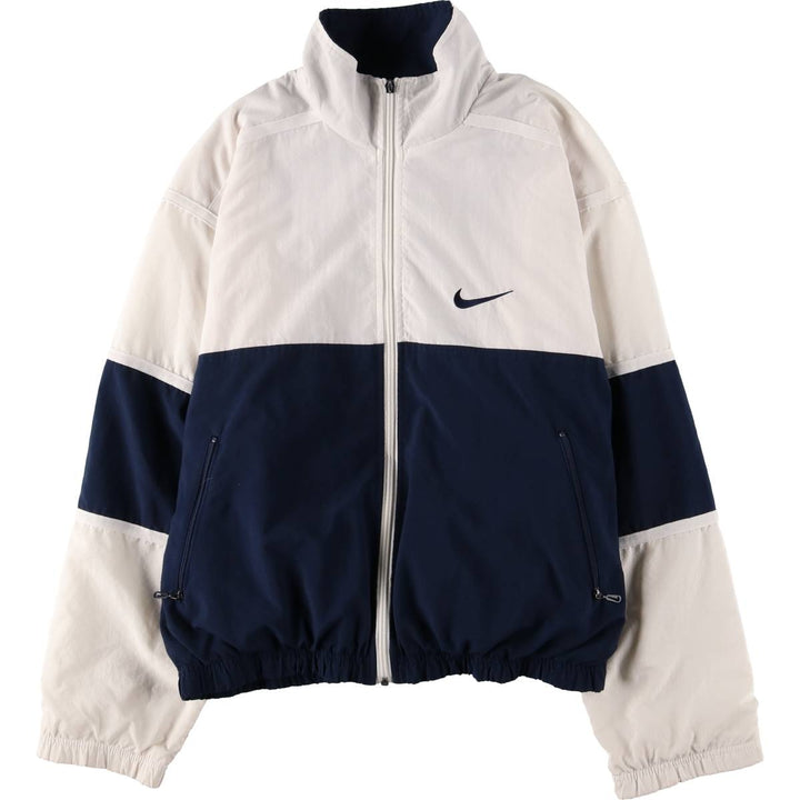 Vintage 90'S Nike two-tone windbreaker, size S, men's polyester white type Vintage Second Hand