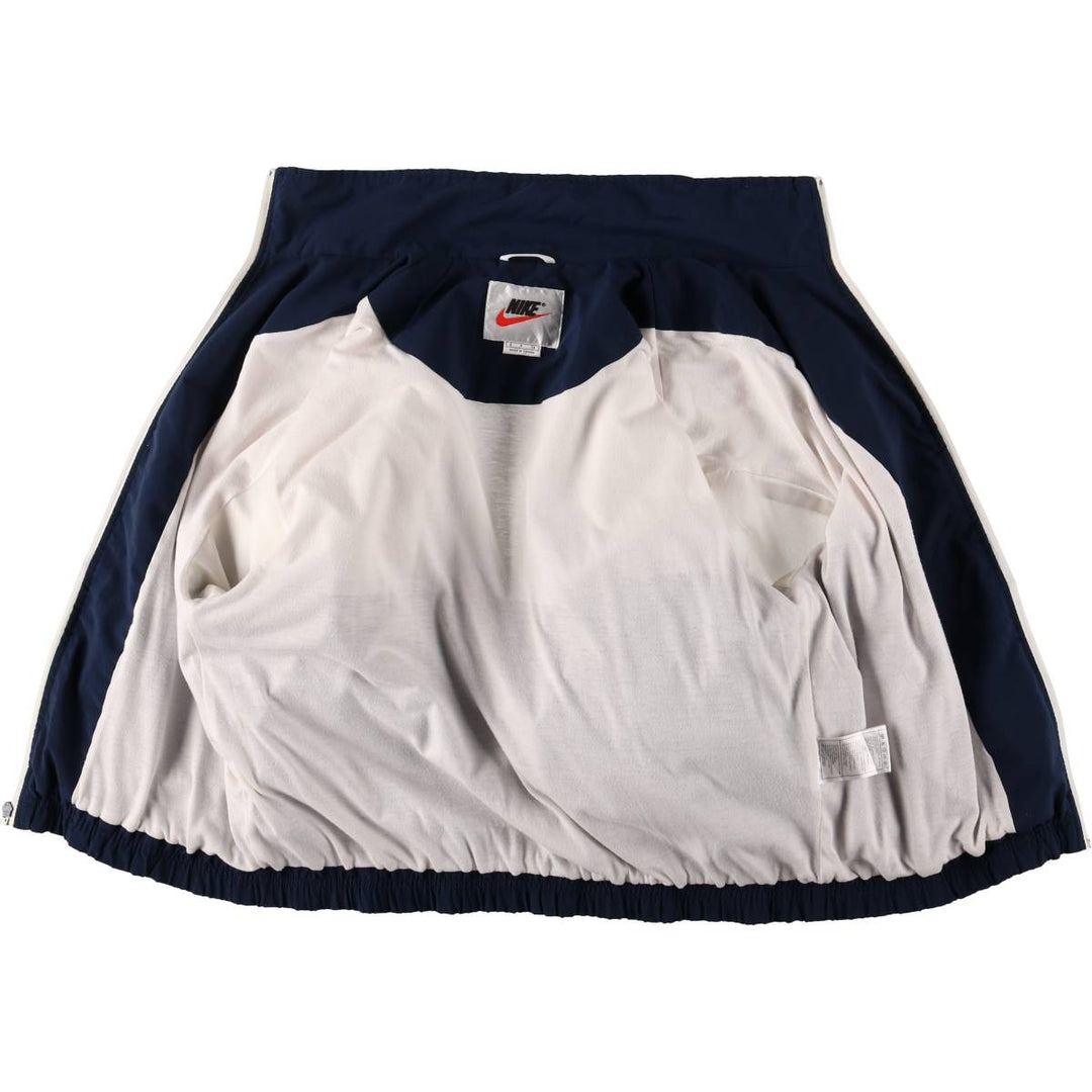 Vintage 90'S Nike two-tone windbreaker, size S, men's polyester white type Vintage Second Hand