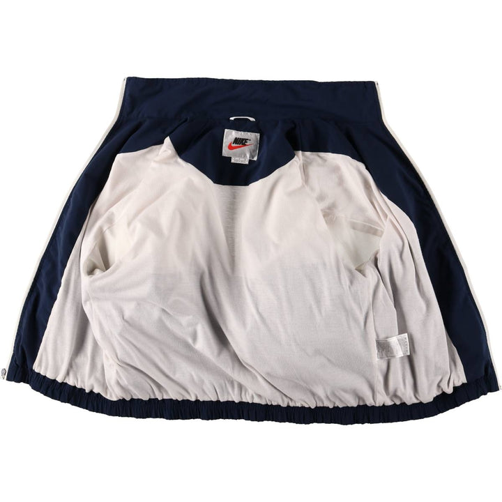 Vintage 90'S Nike two-tone windbreaker, size S, men's polyester white type Vintage Second Hand