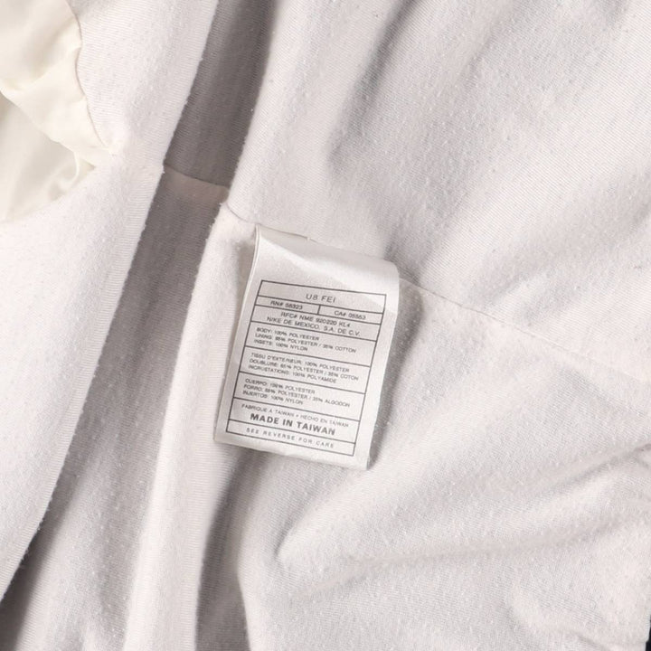 Vintage 90'S Nike two-tone windbreaker, size S, men's polyester white type Vintage Second Hand