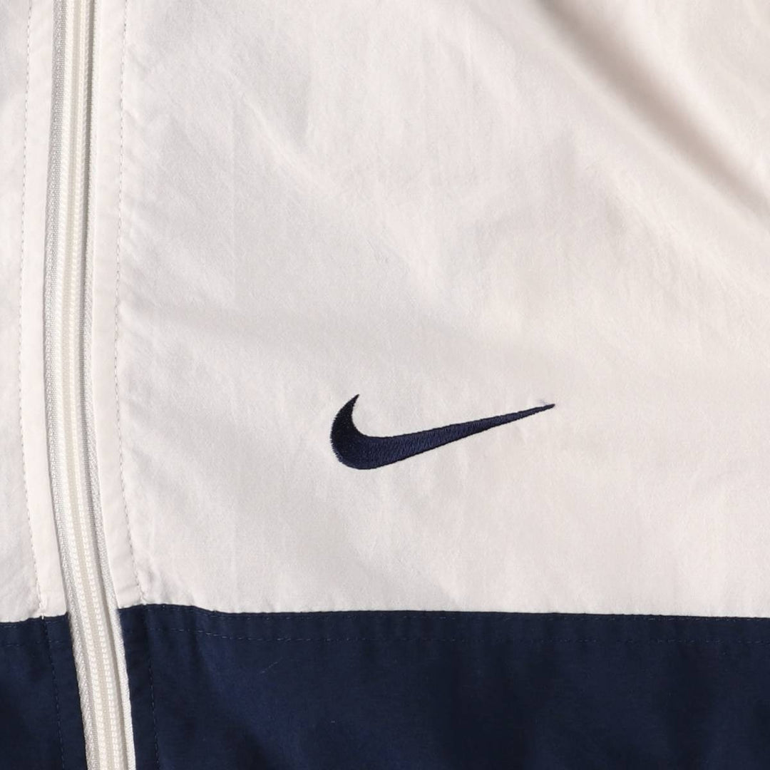 Vintage 90'S Nike two-tone windbreaker, size S, men's polyester white type Vintage Second Hand