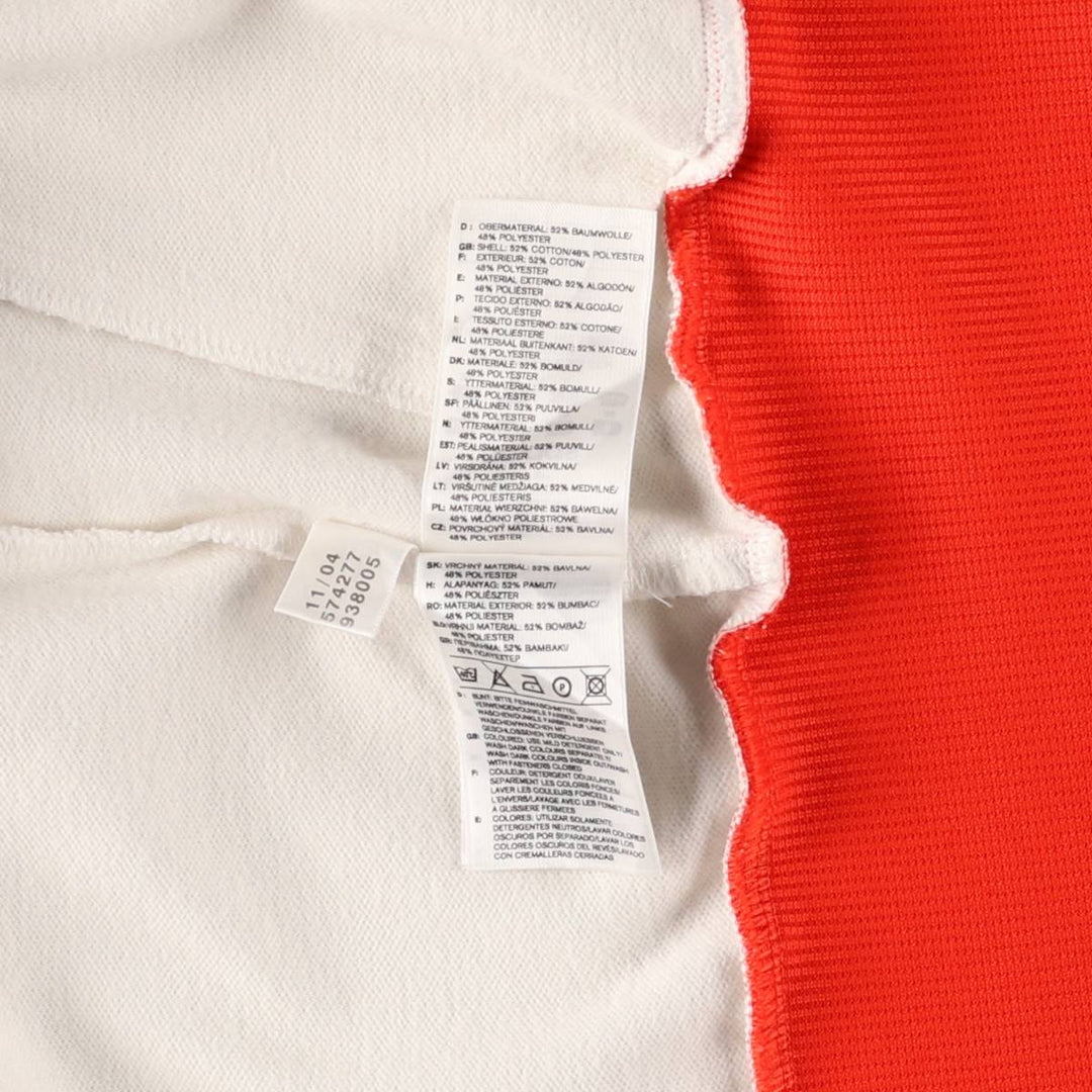 2000'S adidas Originals Women's Track Jacket, Size Small cotton white type Vintage Second Hand