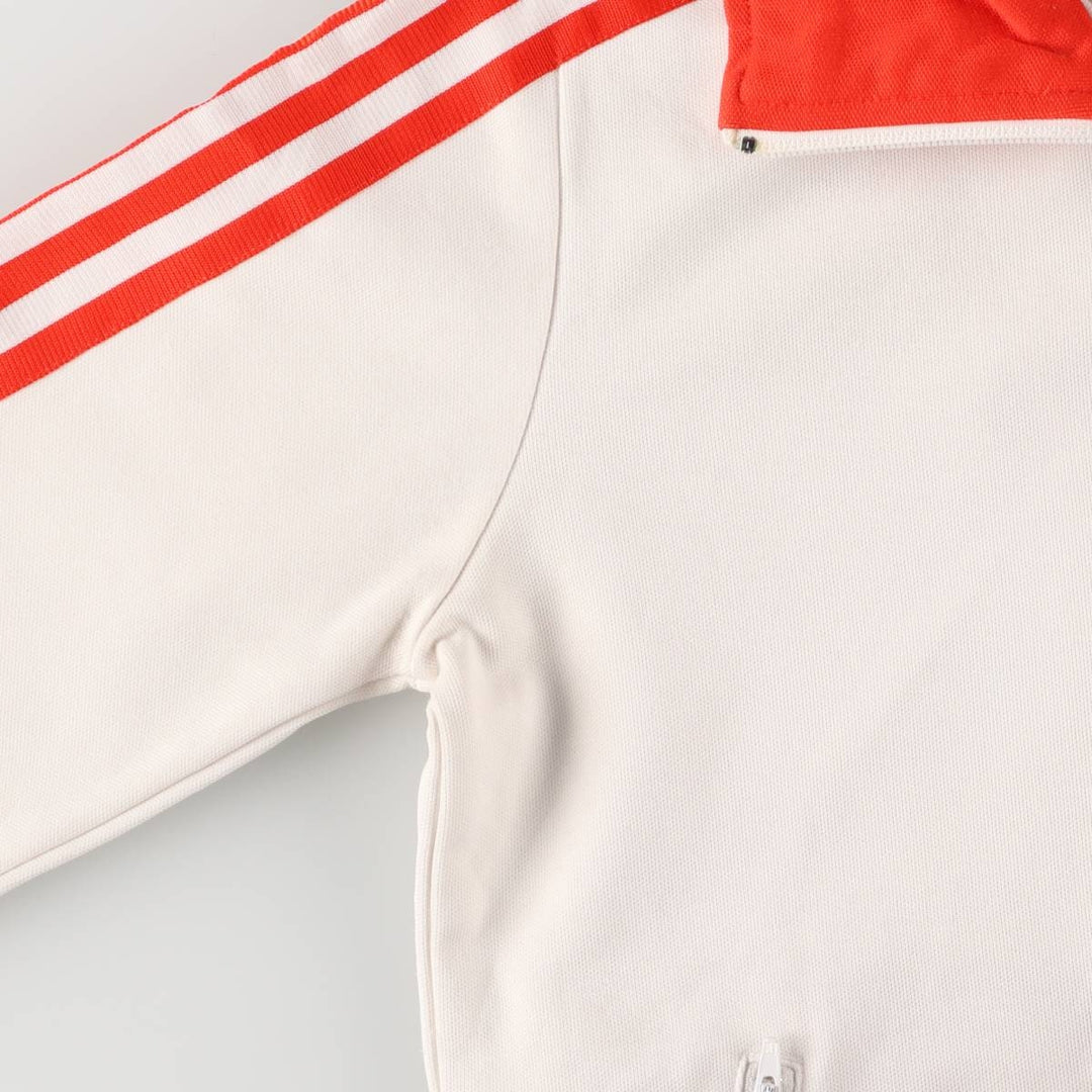 2000'S adidas Originals Women's Track Jacket, Size Small cotton white type Vintage Second Hand