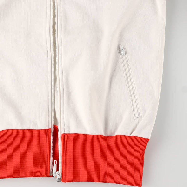 2000'S adidas Originals Women's Track Jacket, Size Small cotton white type Vintage Second Hand
