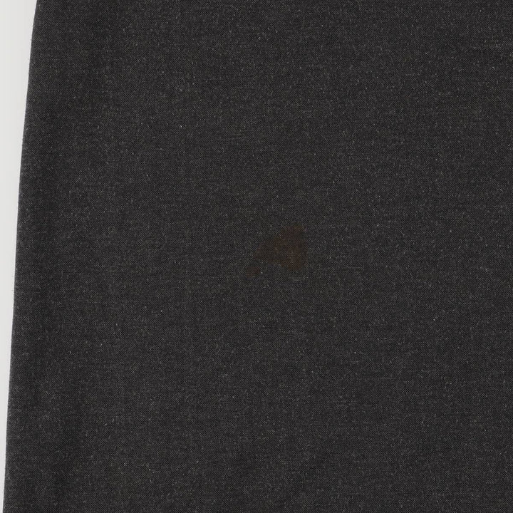 Check Pattern Long A-Line Skirt, Women's Size M unclear Charcoal Vintage Second Hand