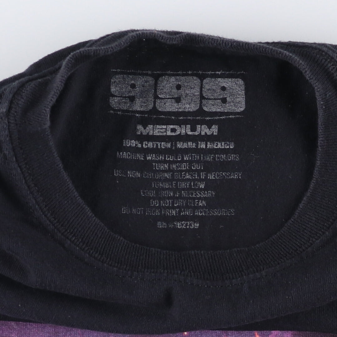 999 JUICE WRLD Rap T-shirt, Men's Size Medium cotton black type Vintage Second Hand