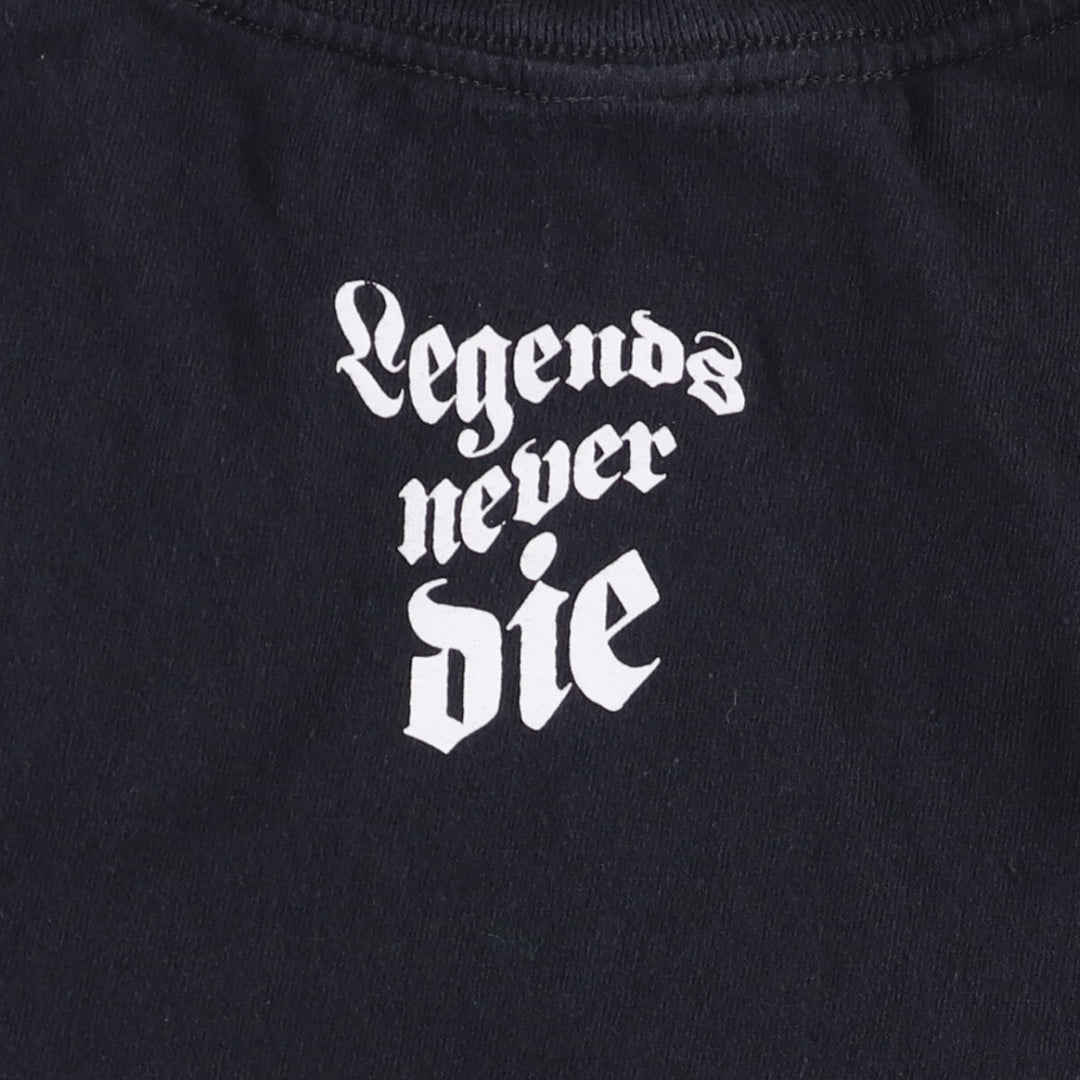 999 JUICE WRLD Rap T-shirt, Men's Size Medium cotton black type Vintage Second Hand