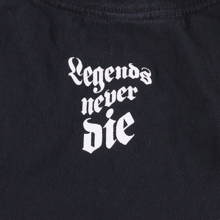 999 JUICE WRLD Rap T-shirt, Men's Size Medium cotton black type Vintage Second Hand