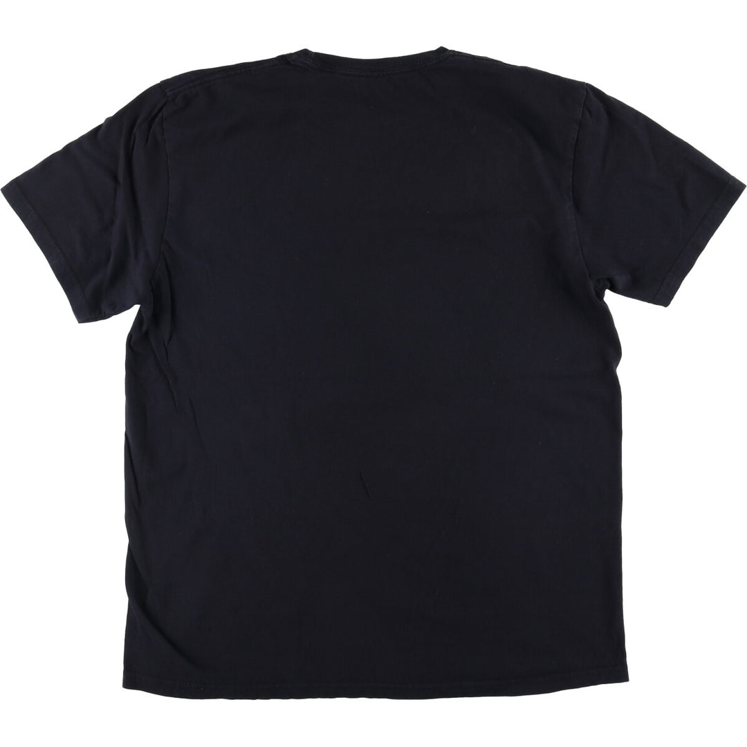 The Rolling Stones Band T-shirt, Band T, Men's L size cotton black type Vintage Second Hand