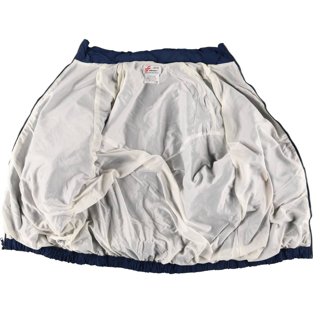 00'S US Military USAIR FORCE SKILCRAFT PTU Training Jacket Nylon Jacket Made in USA X-LARGE Nylon Navy blue Vintage Second Hand