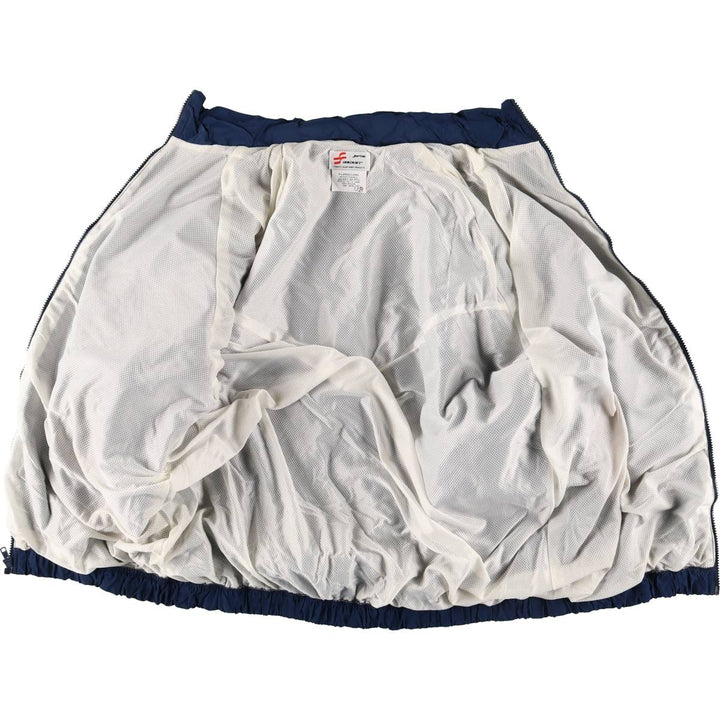 00'S US Military USAIR FORCE SKILCRAFT PTU Training Jacket Nylon Jacket Made in USA X-LARGE Nylon Navy blue Vintage Second Hand