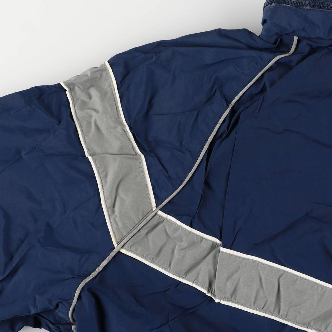 00'S US Military USAIR FORCE SKILCRAFT PTU Training Jacket Nylon Jacket Made in USA X-LARGE Nylon Navy blue Vintage Second Hand