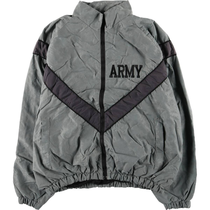 00'S USARMY IPFU Training Jacket ACU Digital Camo Nylon Jacket Made in USA LARGE Nylon gray type Vintage Second Hand
