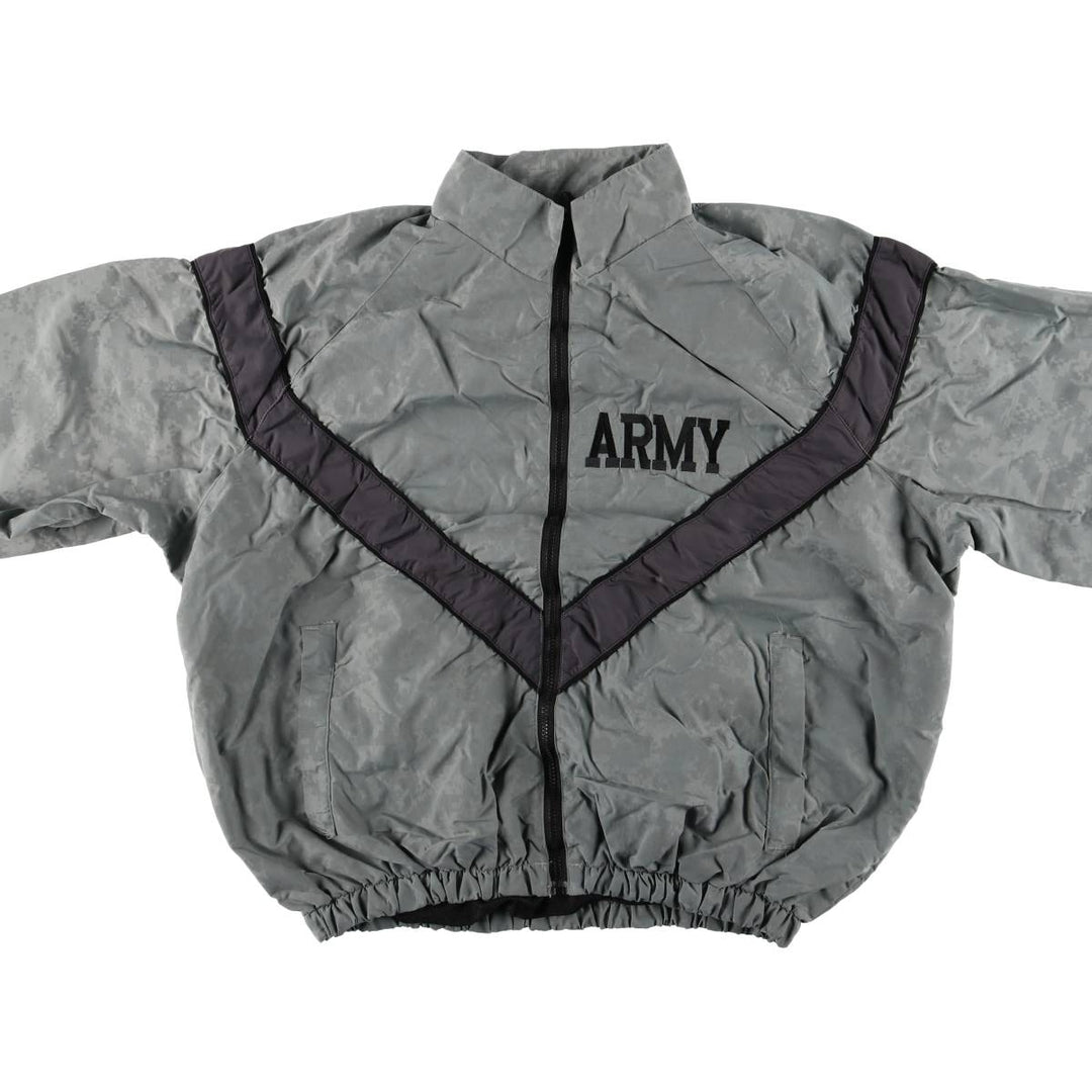 00'S USARMY IPFU Training Jacket ACU Digital Camo Nylon Jacket Made in USA LARGE Nylon gray type Vintage Second Hand