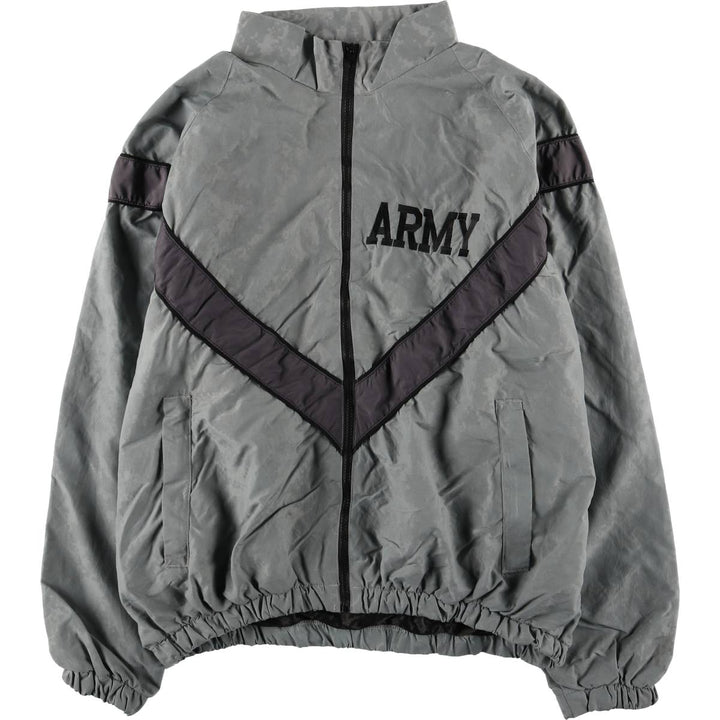 00'S USARMY IPFU Training Jacket ACU Digital Camo Nylon Jacket Made in USA LARGE Nylon gray type Vintage Second Hand