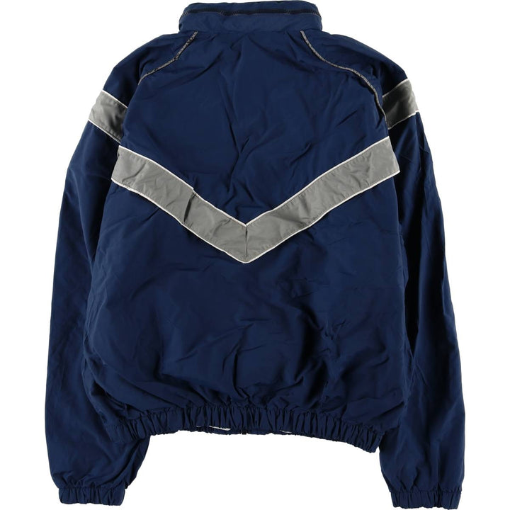 Authentic 2000'S US Military USAIR FORCE SKILCRAFT PTU Training Jacket, Nylon Jacket, Made in USA, Medium Nylon Navy blue Vintage Second Hand