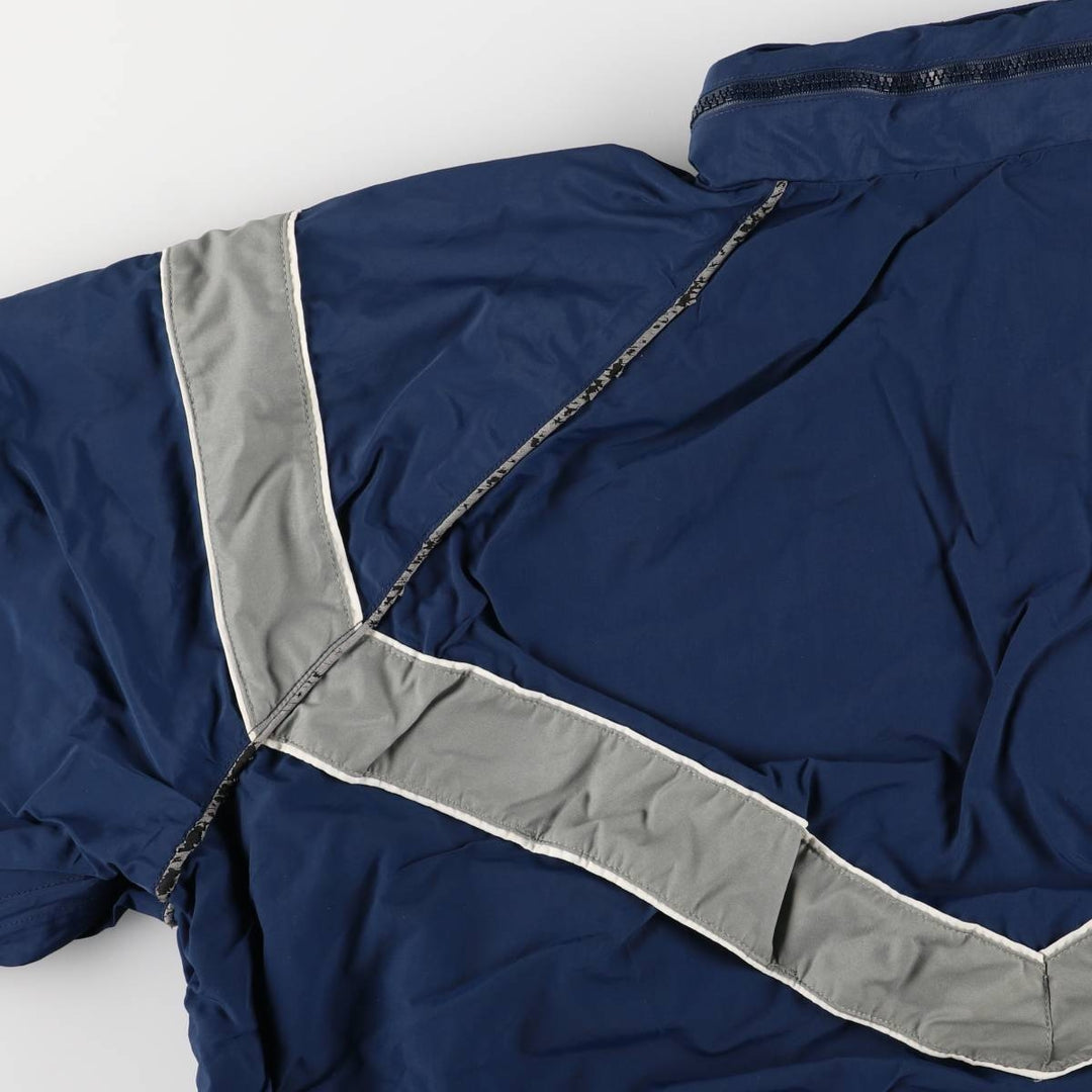 Authentic 2000'S US Military USAIR FORCE SKILCRAFT PTU Training Jacket, Nylon Jacket, Made in USA, Medium Nylon Navy blue Vintage Second Hand