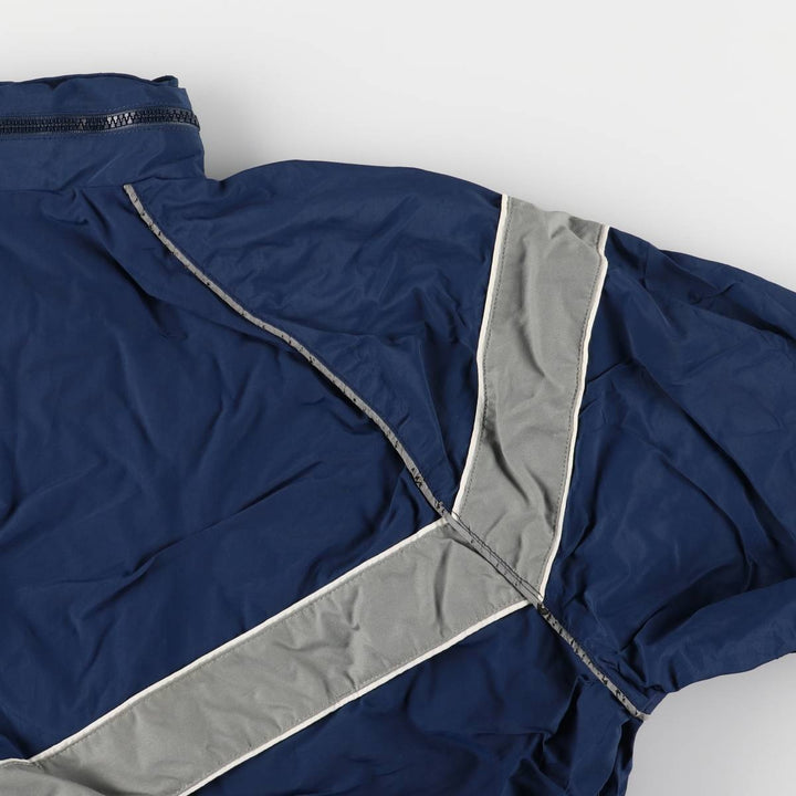 Authentic 2000'S US Military USAIR FORCE SKILCRAFT PTU Training Jacket, Nylon Jacket, Made in USA, Medium Nylon Navy blue Vintage Second Hand