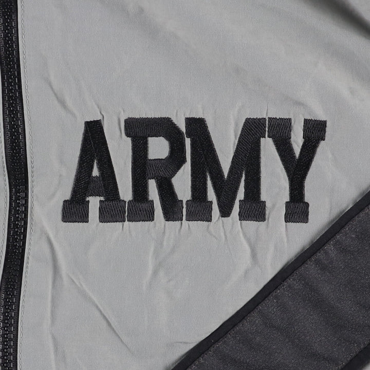 1990'S US Army IPFU Training Jacket, Medium, Made in USA Nylon gray type Vintage Second Hand