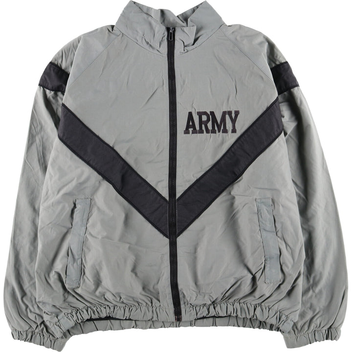 US Army IPFU Training Jacket, Nylon Jacket, MIDIUM Nylon gray type Vintage Second Hand
