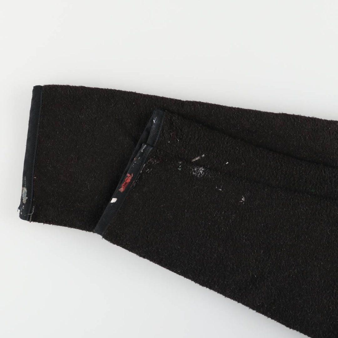 Vintage Ricochet Mfg Military Fleece Jacket, Large, Men's Size L unclear black type Vintage Second Hand