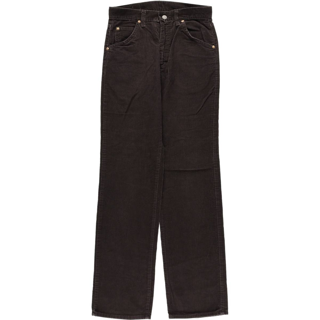 Vintage 1980'S Lee Riders corduroy pants, women's size L (w28). unclear brown type Vintage Second Hand