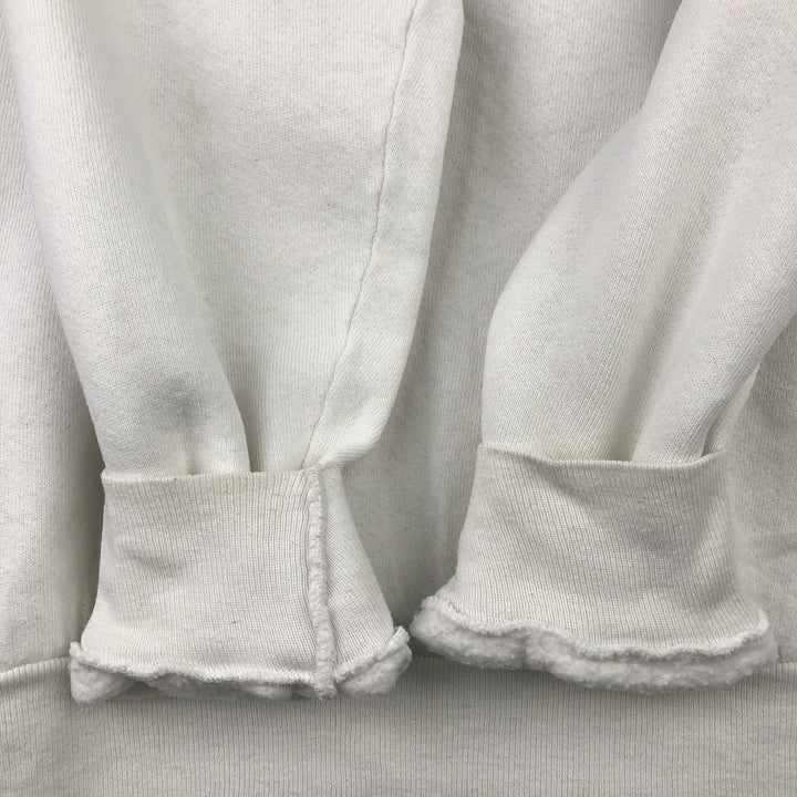 Vintage 90'S Fruit of the Loom print sweatshirt, made in the USA, size L, women's cotton white type Vintage Second Hand