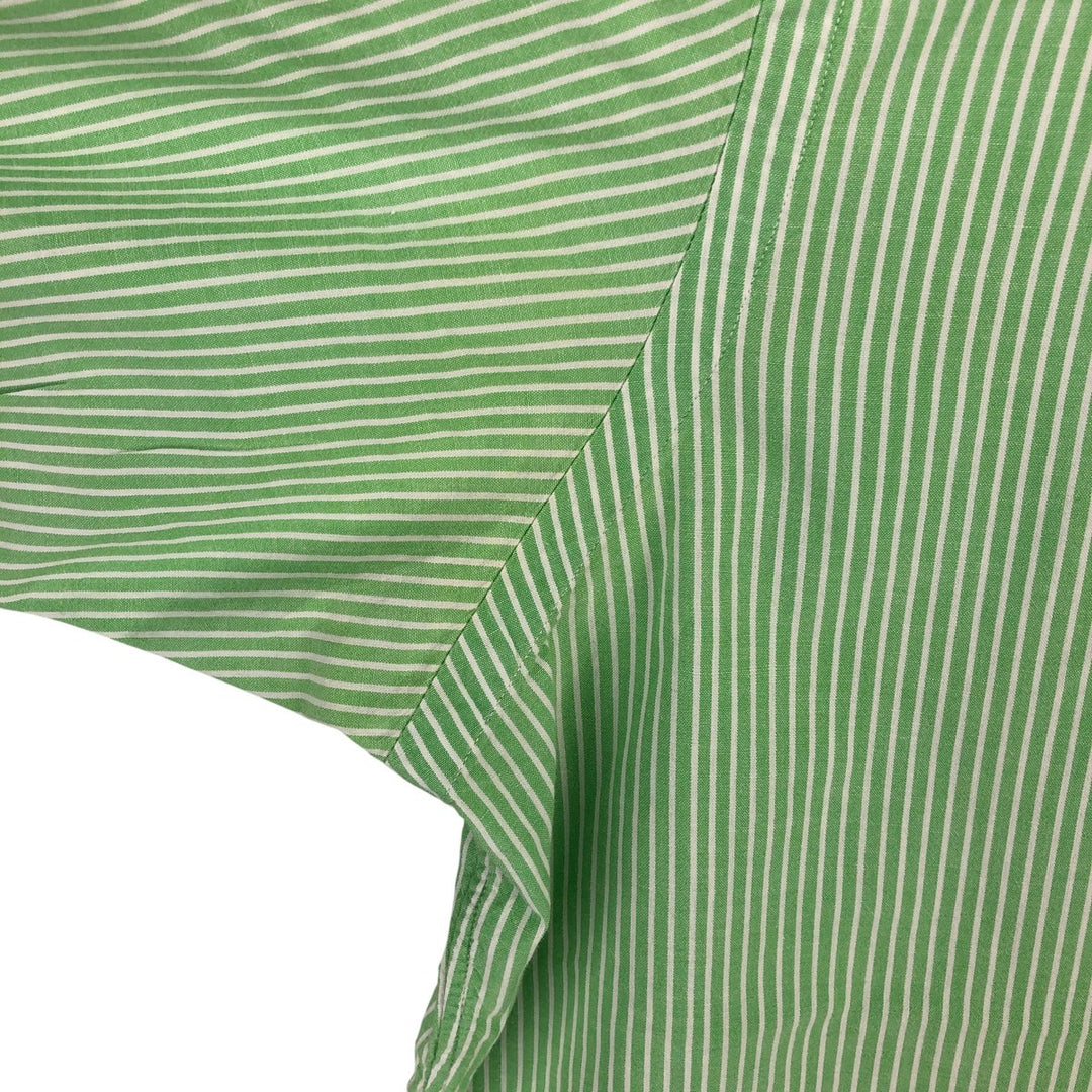 Ralph Lauren POLO by Ralph Lauren CUSTOM FIT long-sleeved button-down striped shirt, men's size XL cotton Mint green Vintage Second Hand
