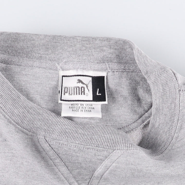 Vintage 90s-00'S Puma NFL Dallas Cowboys sweatshirt, size L, men's cotton gray type Vintage Second Hand