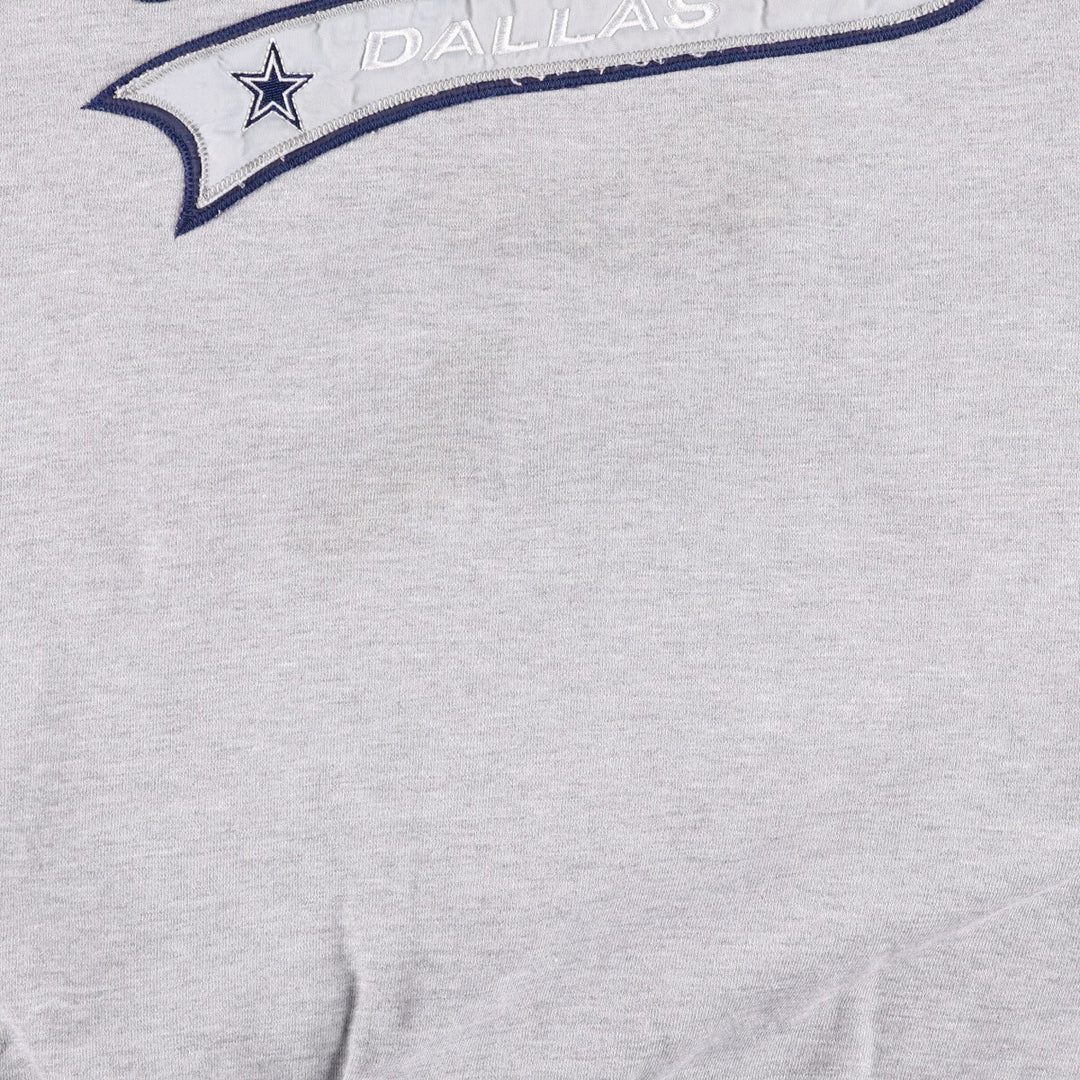Vintage 90s-00'S Puma NFL Dallas Cowboys sweatshirt, size L, men's cotton gray type Vintage Second Hand